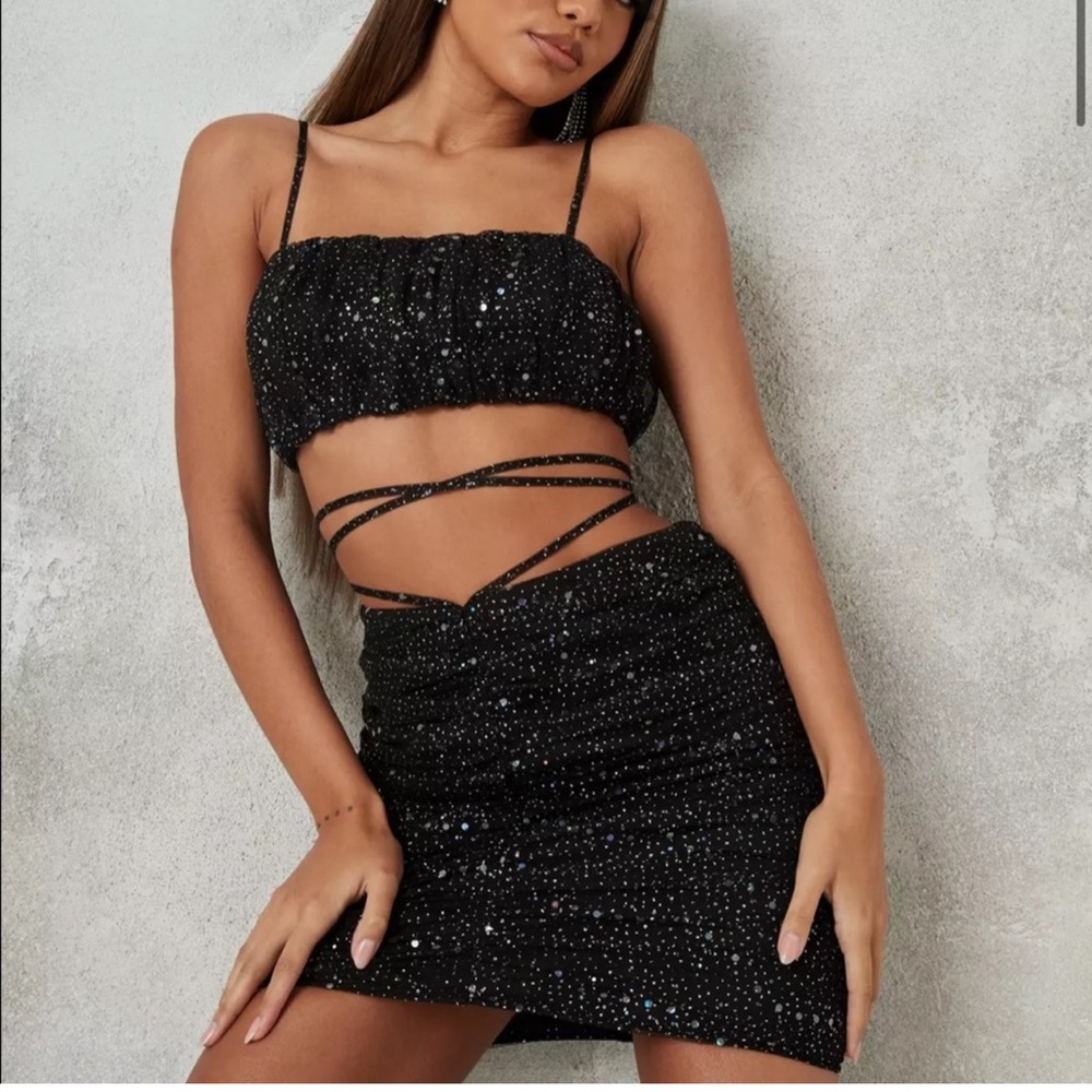 MISSGUIDED PARTY DRESS SET - Picture 2 of 7